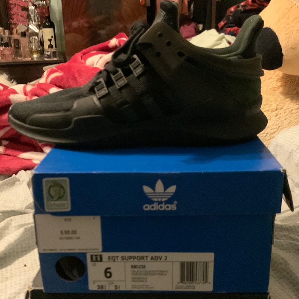 Adidas black EQT
